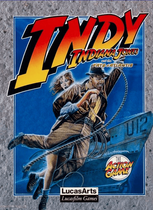 Indiana Jones And The Fate Of Atlantis - The Action Game box art