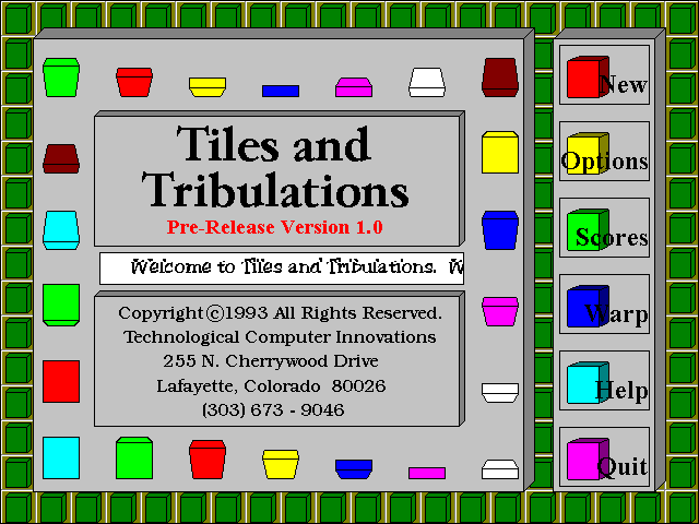 Tiles And Tribulations — sstitle (WOR)