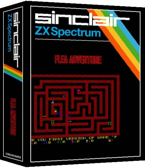 Flea Adventure — box-3D (SS)