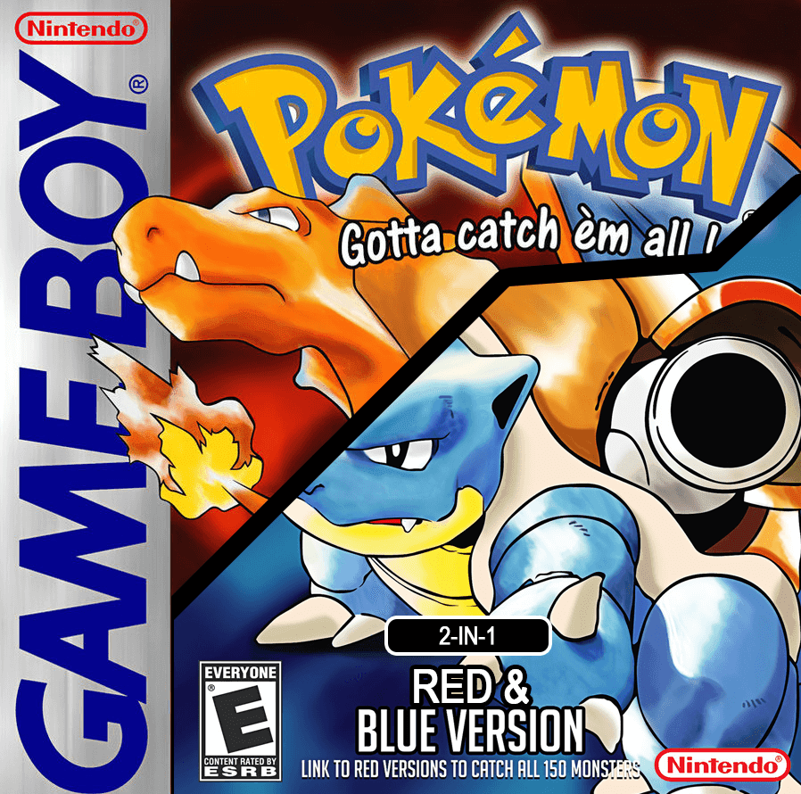 Pokémon - Red And Blue 2-in-1 box art