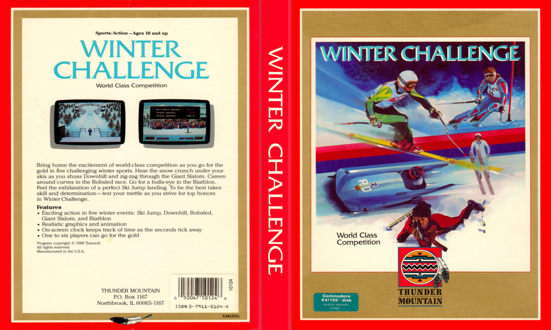 Winter Olympiad 88 — box-texture (US)