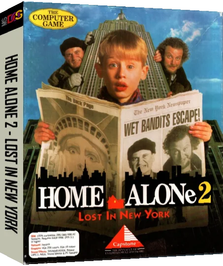 Home Alone 2 - Lost In New York — box-3D (US)