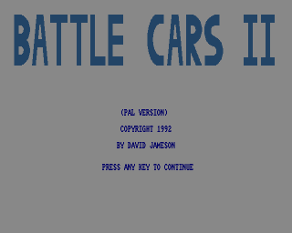 Battle Cars 2 — sstitle (WOR)