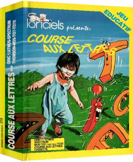 Cyprien Dans La Course Aux Lettres — box-3D (WOR)