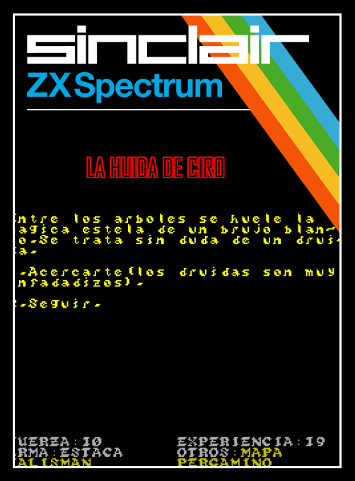 Huida De Ciro, La box art