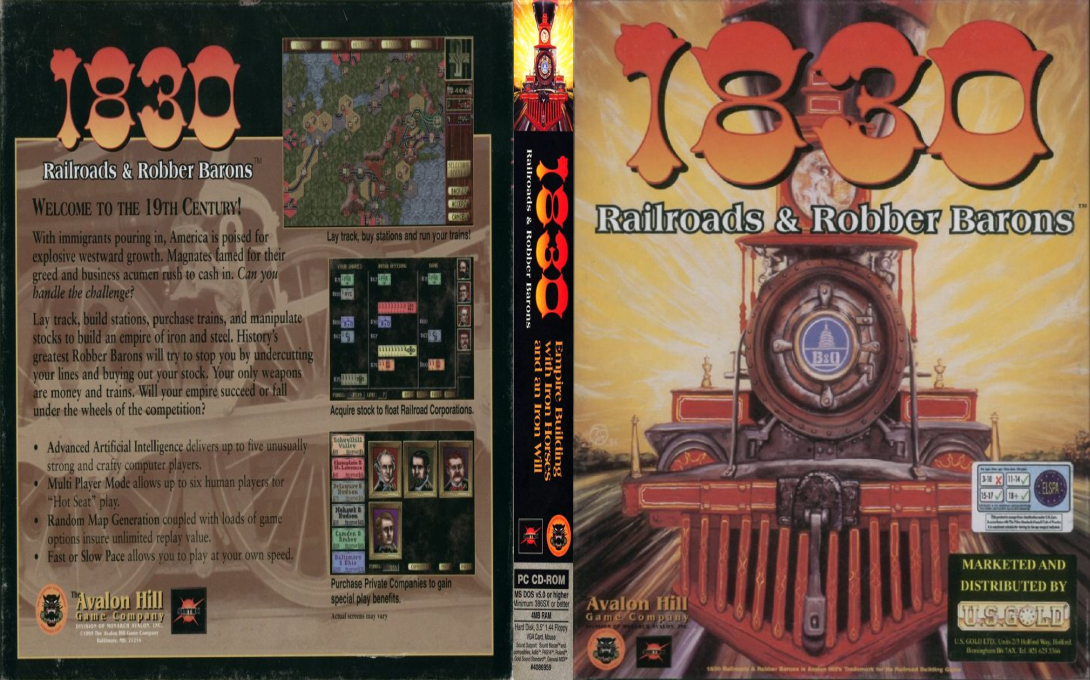 1830 Railroads And Robber Barons — box-texture (EU)