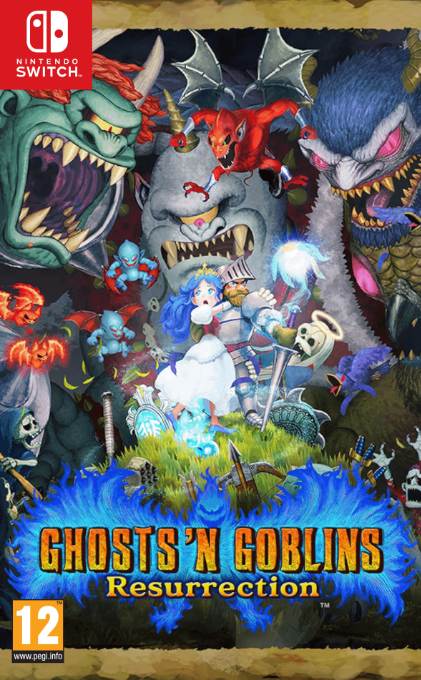 Ghosts n Goblins Resurrection — box-2D (EU)