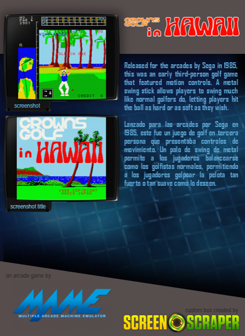 Crowns Golf In Hawaii — box-2D-back (SS)