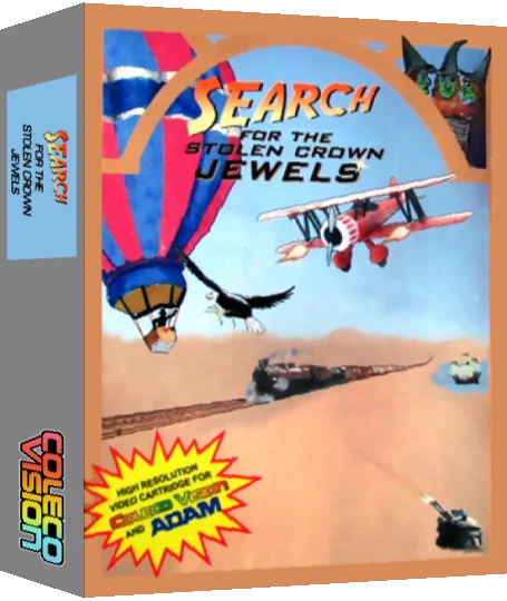 Search for the Stolen Crown Jewels — box-3D (WOR)