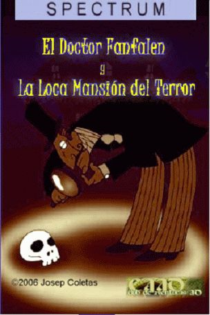 Dr. Fanfalen Y La Loca Mansion Del Terror, El box art