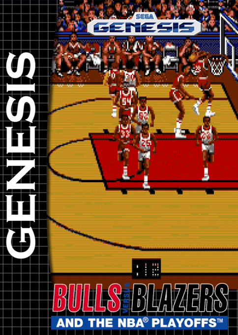 Bulls Vs Blazers And The Nba Playoffs — box-2D (SS)