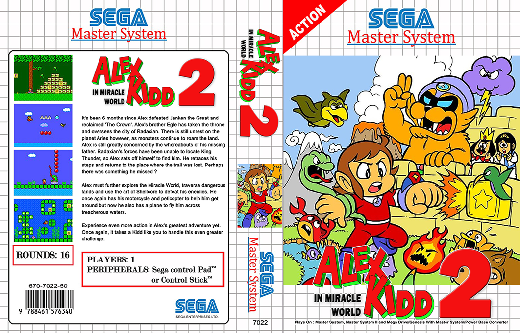 Alex Kidd in Miracle World 2 — box-texture (WOR)