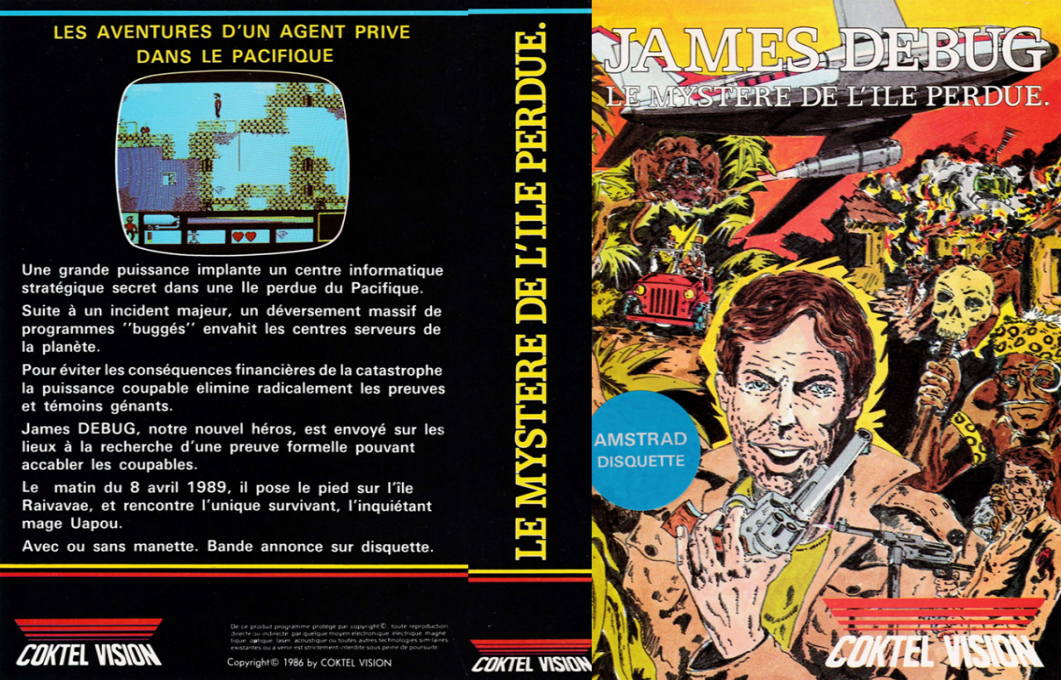 James Debug - Mystère De L'île Perdue, Le — box-texture (FR)