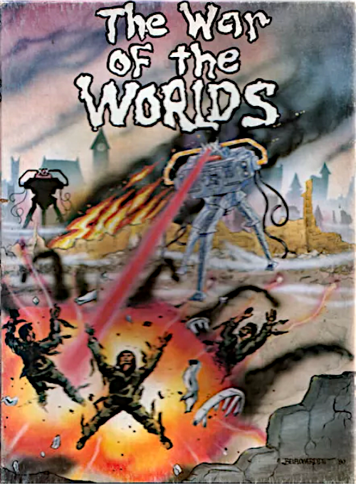 The War of the Worlds box art
