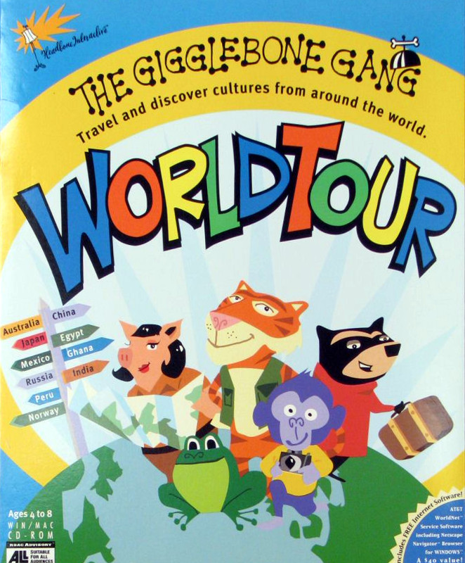 The Gigglebone Gang: World Tour box art