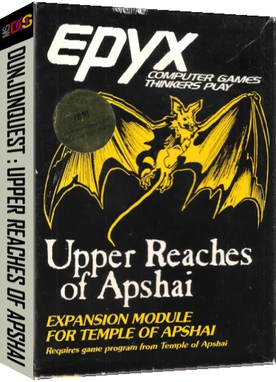 Dunjonquest - Upper Reaches of Apshai — box-3D (US)