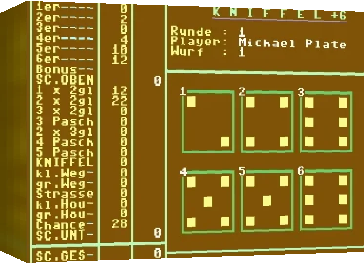 Kniffel +6 — box-3D (WOR)