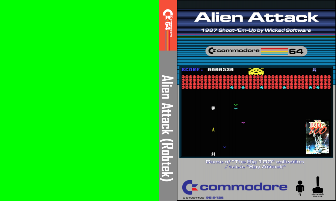 Alien Attack — box-texture (CUS)