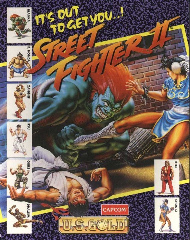 Street Fighter 2 — box-2D (EU)