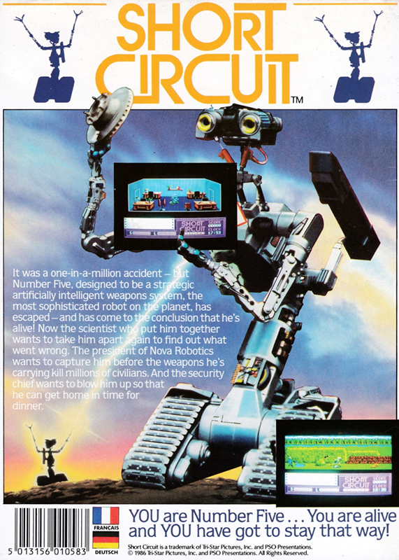Short Circuit — box-2D-back (EU)