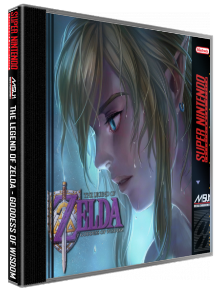 Legend of Zelda - Goddess of Wisdom, The — box-3D (WOR)