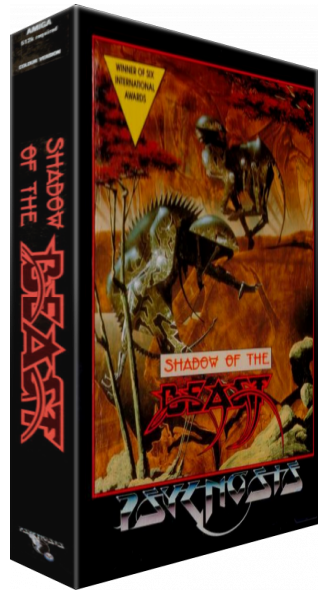 Shadow of the Beast + Blood Money — box-3D (EU)