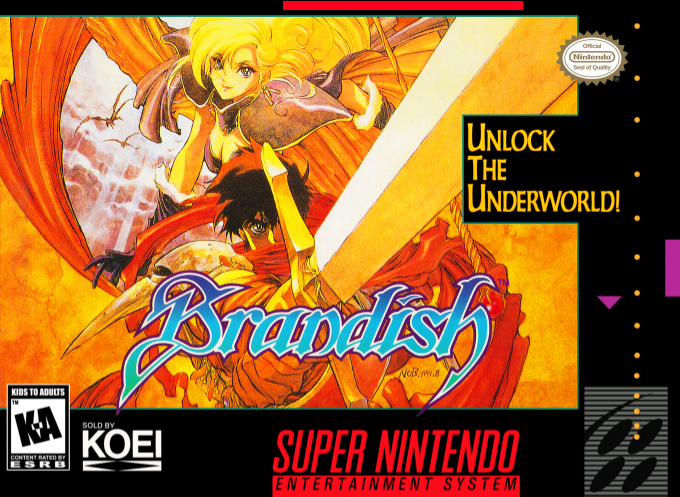 Brandish box art