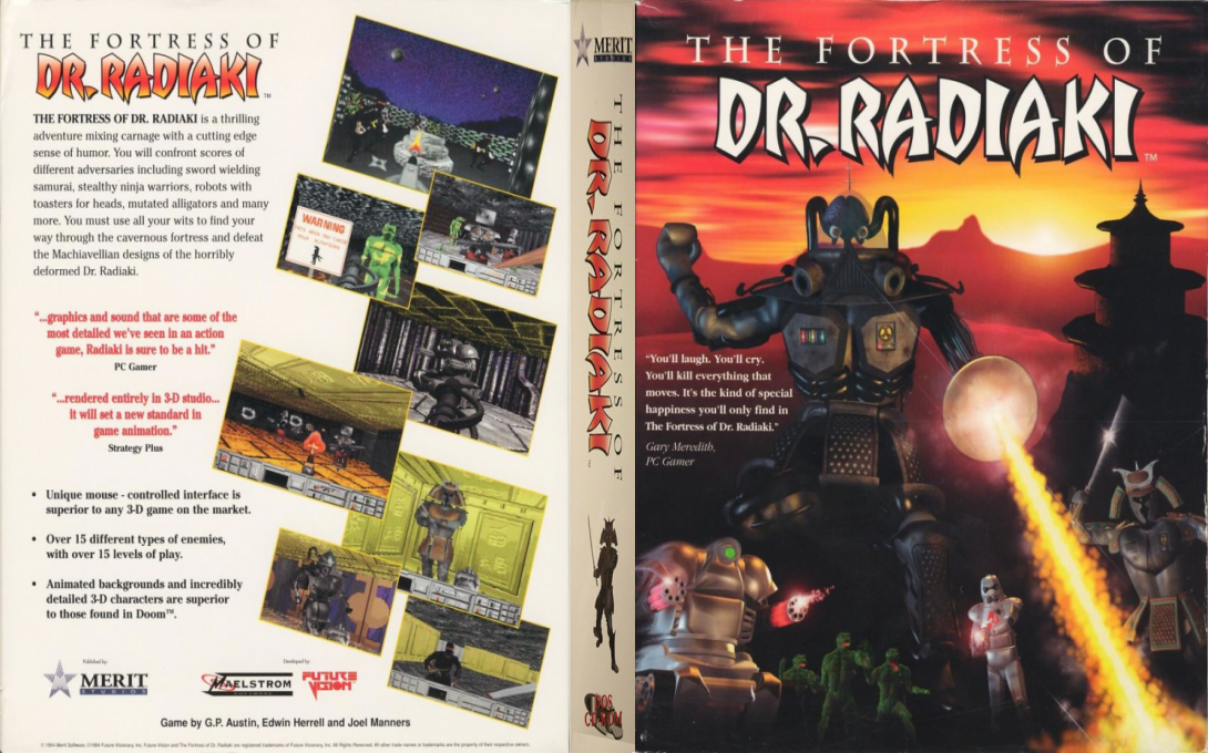 Fortress Of Dr. Radiaki, The — box-texture (US)