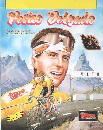 Perico Delgado Maillot Amarillo — box-2D (ES)