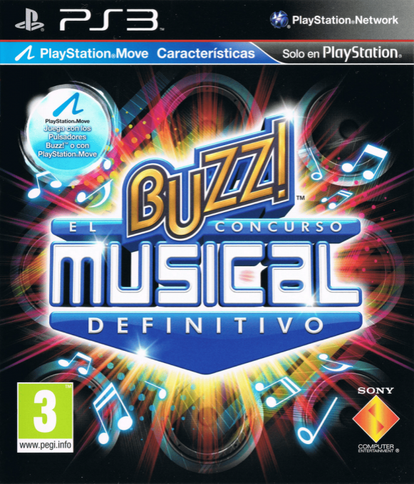 Buzz! The Ultimate Music Quiz — box-2D (SP)