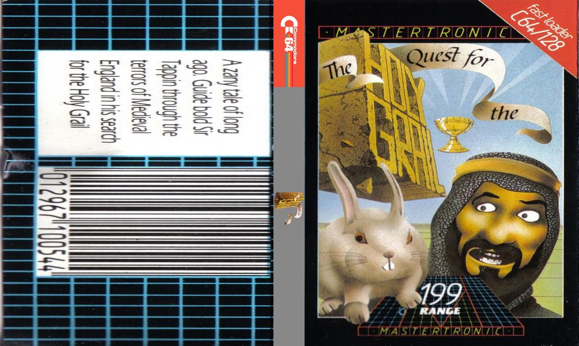 The Quest for the Holy Grail — box-texture (UK)
