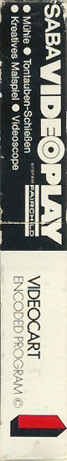 Videocart-1 - Tic-tac-toe, Shooting Gallery, Doodle, Quadra-doodle — box-2D-side (DE)