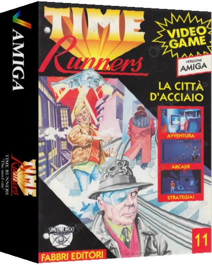 Time Runners 11 - The Steel City — box-3D (IT)