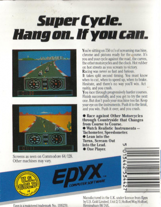 Super Cycle — box-2D-back (EU)