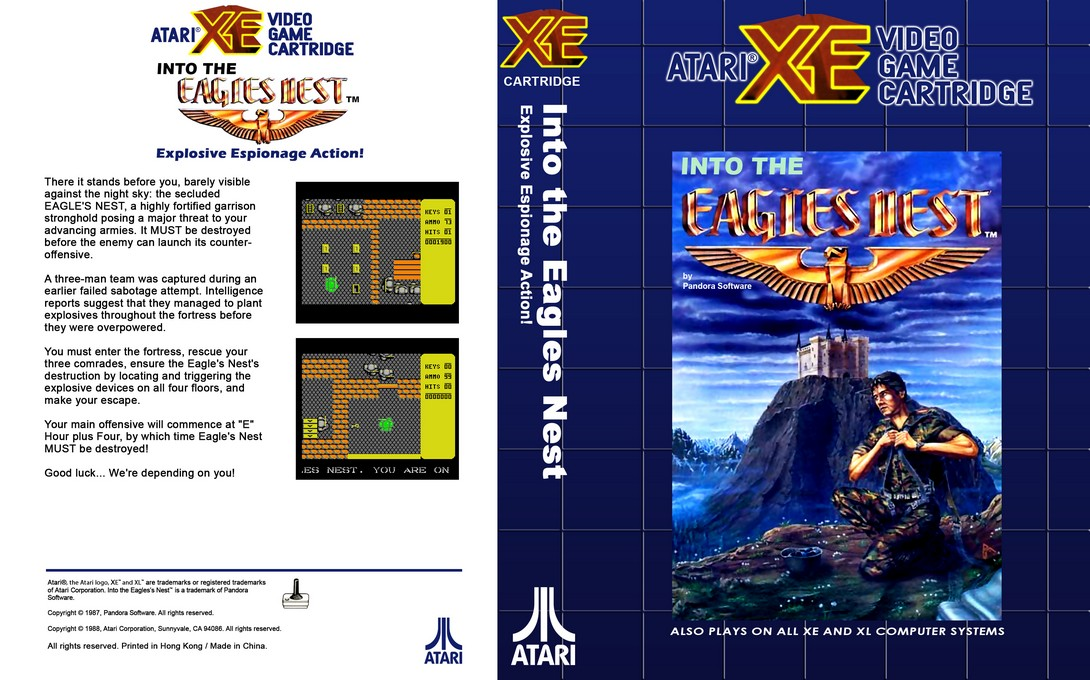 Into The Eagle's Nest — box-texture (US)