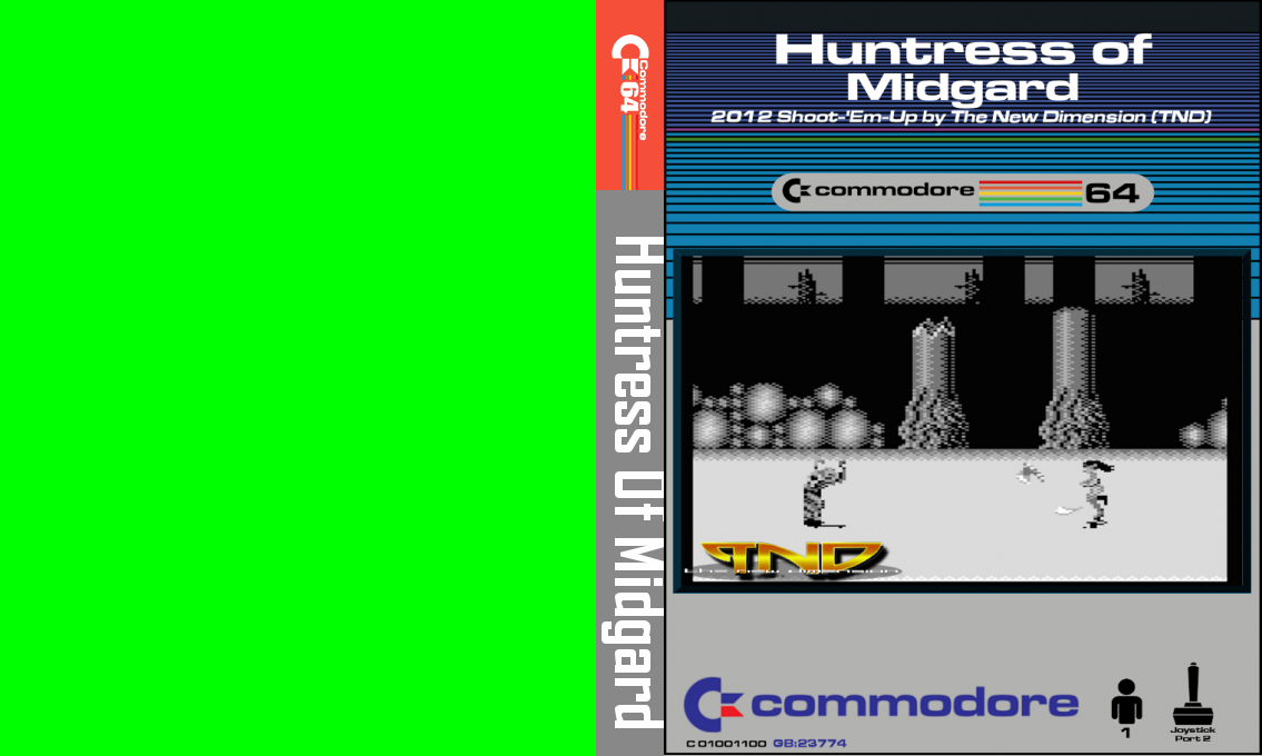 Huntress Of Midgard — box-texture (CUS)