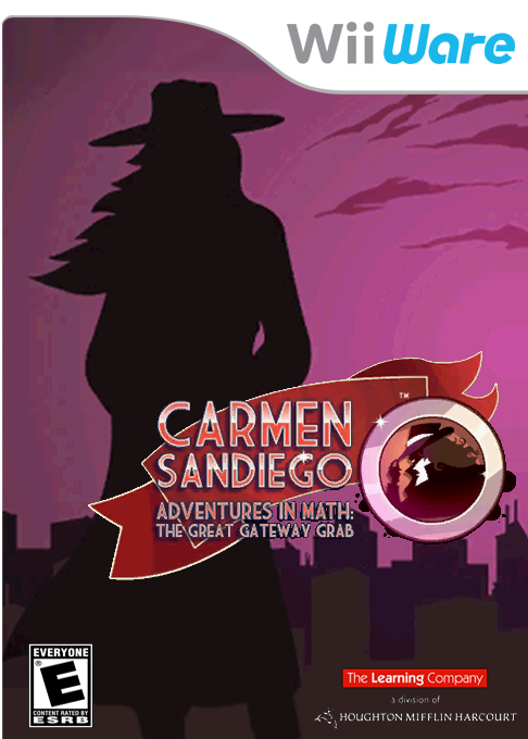 Carmen Sandiego Adventures in Math : The Great Gateway Grab box art