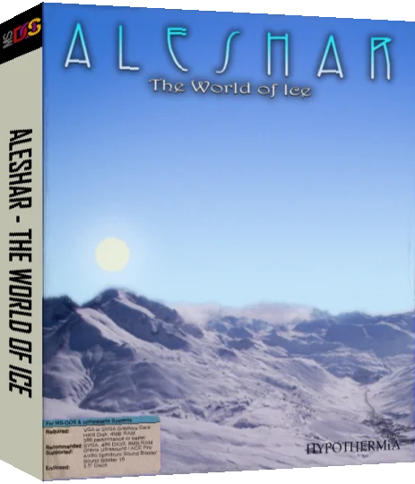 Aleshar: The World of Ice — box-3D (US)