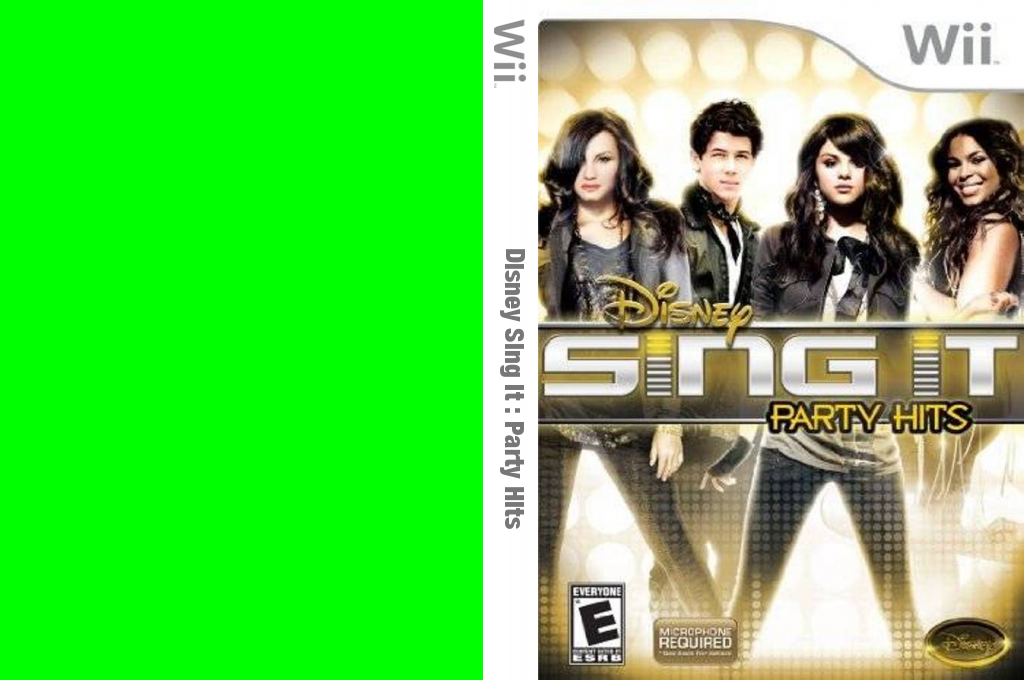 Disney Sing It - Party Hits — box-texture (US)
