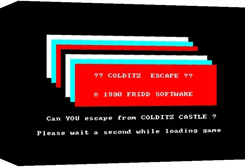 Colditz Escape — box-3D (WOR)