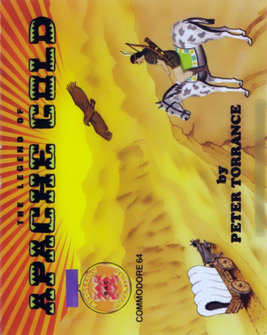 Legend Of The Apache Gold, The box art