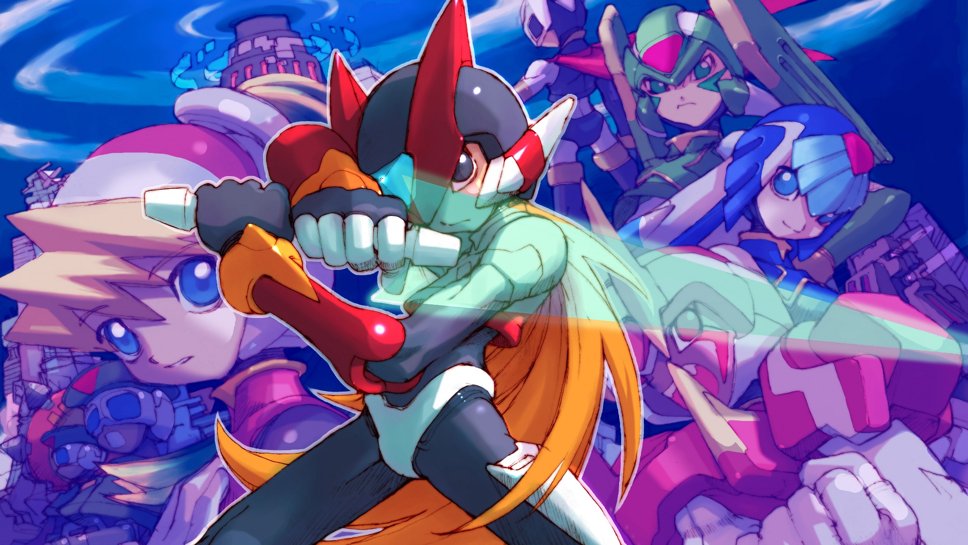 Mega Man Zero — fanart