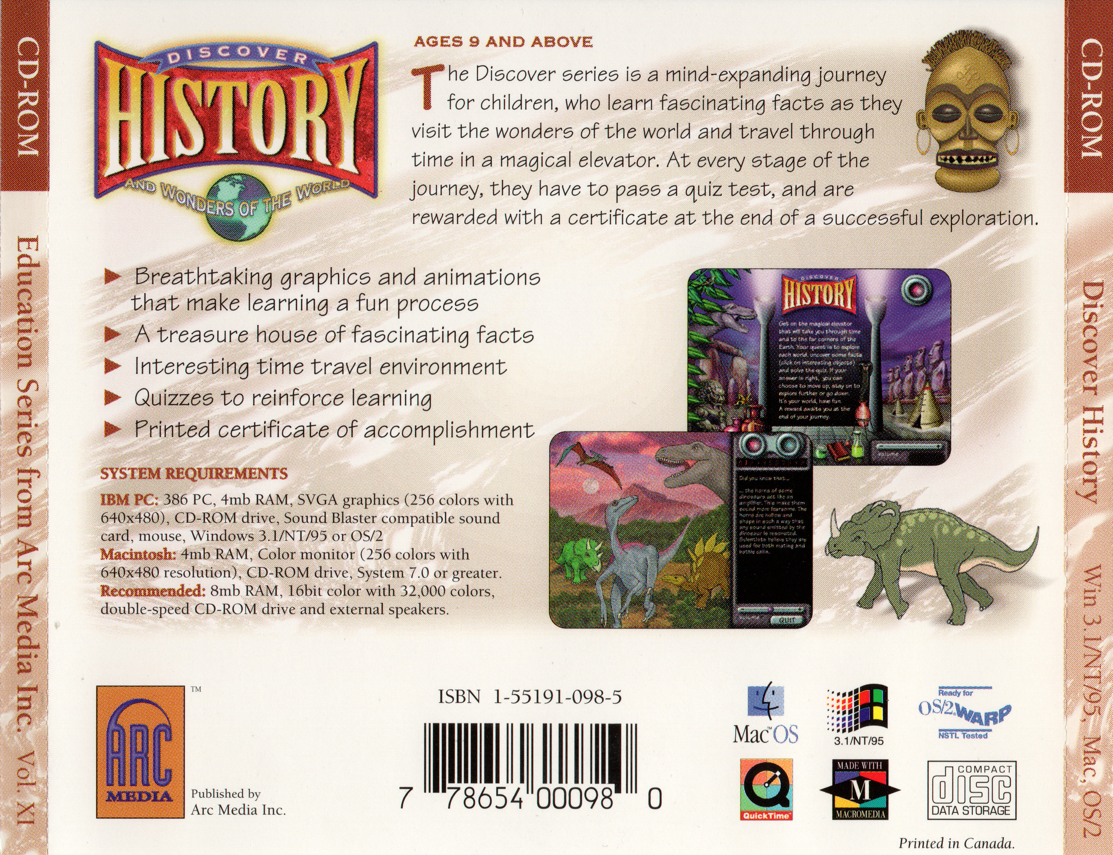 Discover History — box-2D-back (WOR)