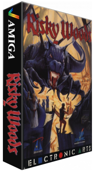 Risky Woods — box-3D (WOR)