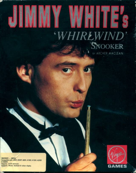 Jimmy White's Whirlwind Snooker box art