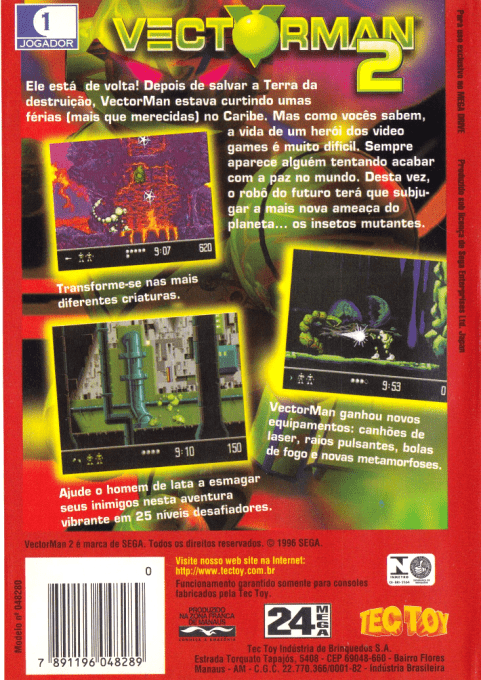 Vectorman 2 — box-2D-back (BR)