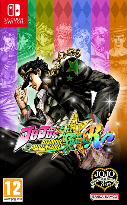 JoJo's Bizarre Adventure - All-Star Battle R — box-2D (EU)