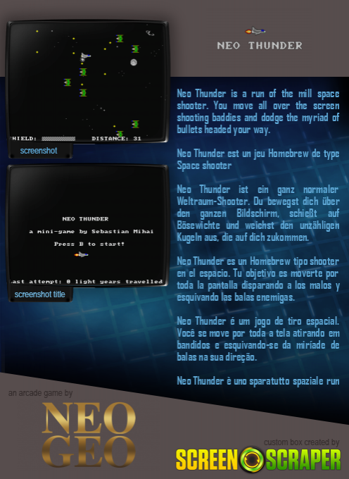 Neo Thunder — box-2D-back (SS)