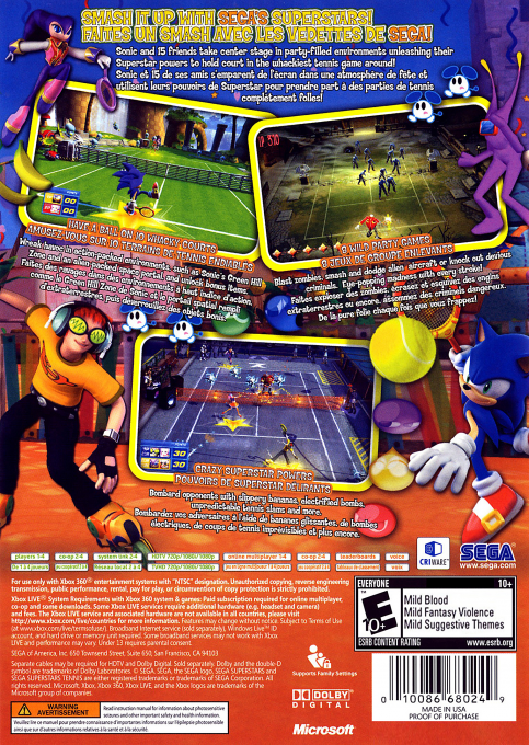 Sega Superstars Tennis — box-2D-back (US)
