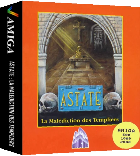 Astate - La Malediction des Templiers — box-3D (FR)